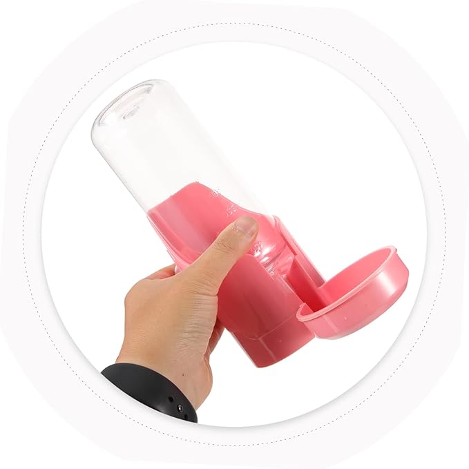 Happyyami Automatic Hanging Dog Water Feeder Compact Cage Suspended Drinking Device for Puppies and Kittens Easy to Install No Mess for Daily Hydration Needs