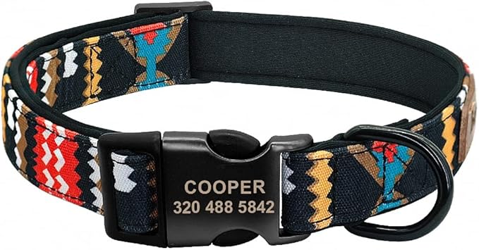 Personalized Dog Collar Leash Custom Puppy Pet Collar Pitbull Collars Pet Product Small Dog Collar for Small Medium Large Dog Red S
