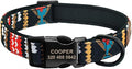Personalized Dog Collar Custom Puppy Pet Collar Pitbull Collars Pets Acessorios Products Small Dog Collar for Medium Large Pet Red L