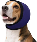 Dog Calming Hoodie, Dog Ear Muffs Noise Protection & Anxiety Relief, No Shake Ear Wraps for Dogs Quiet Ears Cover Headband for Fireworks Grooming Swimming Bathing Force Drying