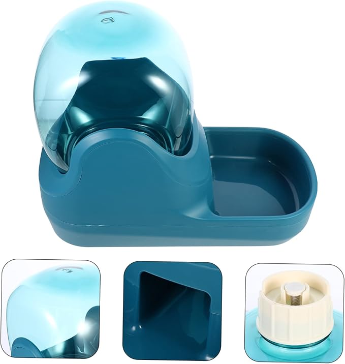 1pc Automatic Pet Water Dispenser Capacity Convenient Feeder for Dogs Cats and Pets Detachable and Easy to Non- Base Design