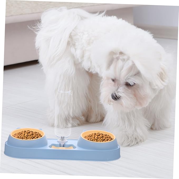 Automatic PET Feeder and Water Dispenser for Cats and Dogs Dual Bowl Design Wear-Resistant PET Feeding Station for Home Use