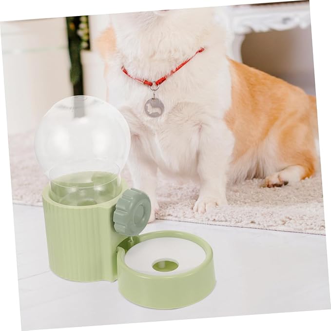 Mipcase 2pcs Hanging Automatic Pet Food and Water Dispenser Dog and Cat Feeder Space-Saving Design Easy Installation for Convenient Hydration and Feeding