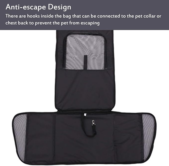 Pet Car Booster Seat Carrier Portable Travel Bag,Cat Small Dog Pet Puppy Travel Cage with Carry Straps,Collapsible Puppy Carrier Seat for Small Medium Pets Up to 22Bls