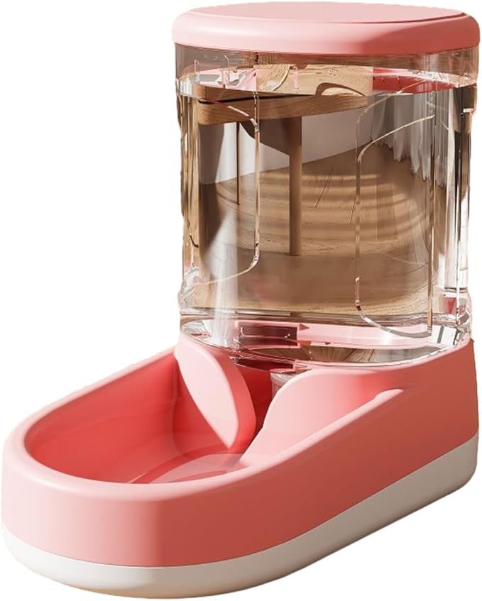 Thereisno 3.8L Pet Water Bowl Food Feeder Automatic Dog Feeding Bowl Water Dispenser Cat Drinking Bowl Food Container Pet Dishware Pet Feeder