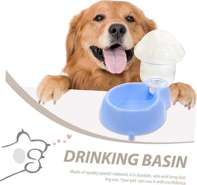 Automatic Pet Water Dispenser Transparent Plastic Drinking Bowl for Dogs and Cats Lightweight and Easy to Clean Water Feeder for Animals and Travel