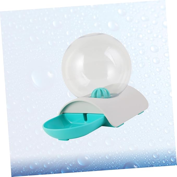 SUPVOX Pet Automatic Water Dispenser Pet Water Feeder Smooth Drinking Bowl for Cats and Dogs Elegant Blue Design for Home Decor