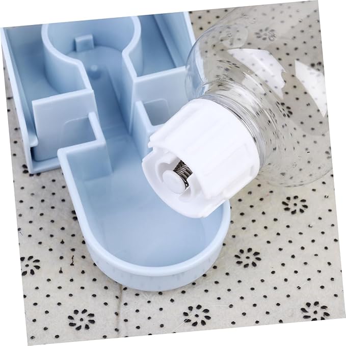 DOITOOL 2pcs Pet Water Feeder Automatic Dog Cat Water Dispenser Leakproof Eco-Friendly Easy to Install for Pet Cage