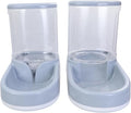3.5L Pet Feeders and Water Dispenser Set, Automatic Water Food Dispenser, Antislip Base Wide Mouth Designs, Cats Dogs Feeder and Waterer