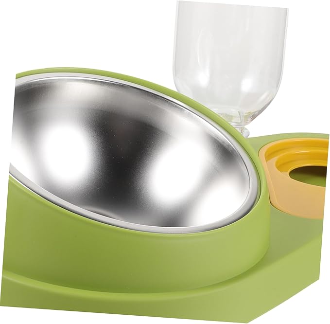 Milisten Automatic Pet Food Feeder Water Dispenser Detachable Dog Bowl for Dogs Compact and Lightweight Design for Easy Use Pet Feeding