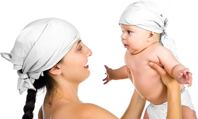 Mechaly Dog Plain Bandanas - 2 Pack - Scarf Triangle Bibs for Small, Medium and