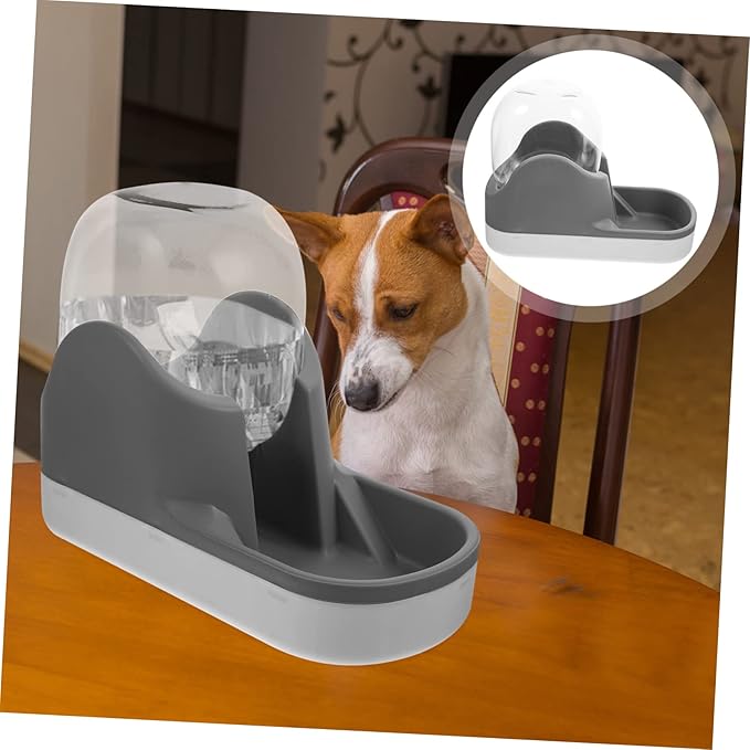 BESPORTBLE 1pcs Automatic Pet Water Dispenser Large Capacity Gravity-fed Waterer for Cats and Dogs Removable Design Bite-Resistant Easy to Clean High-Grade Material
