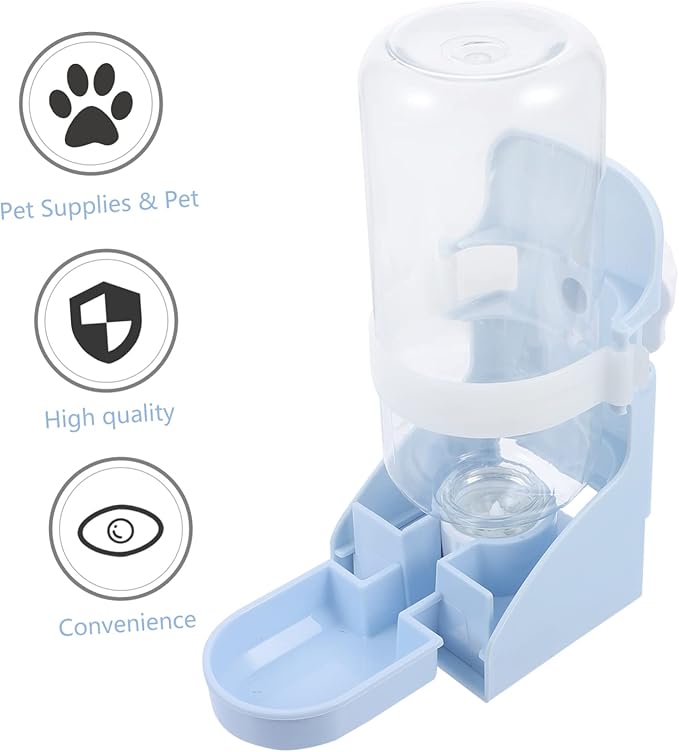 SUPVOX Automatic Pet Water Dispenser Detachable Hanging Feeder for Cats and Dogs Leak Design Capacity Easy to Install