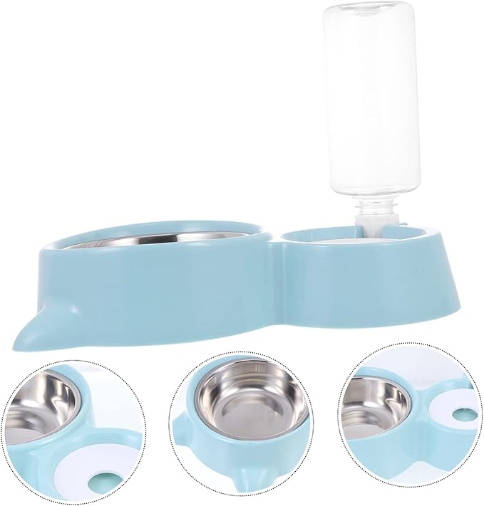 Mikikit 1Pc Automatic Pet Water Feeder Cat and Dog Feeding Bowl Durable Pet Supply with Automatic Water Refill for Home Use and Easy Cleaning