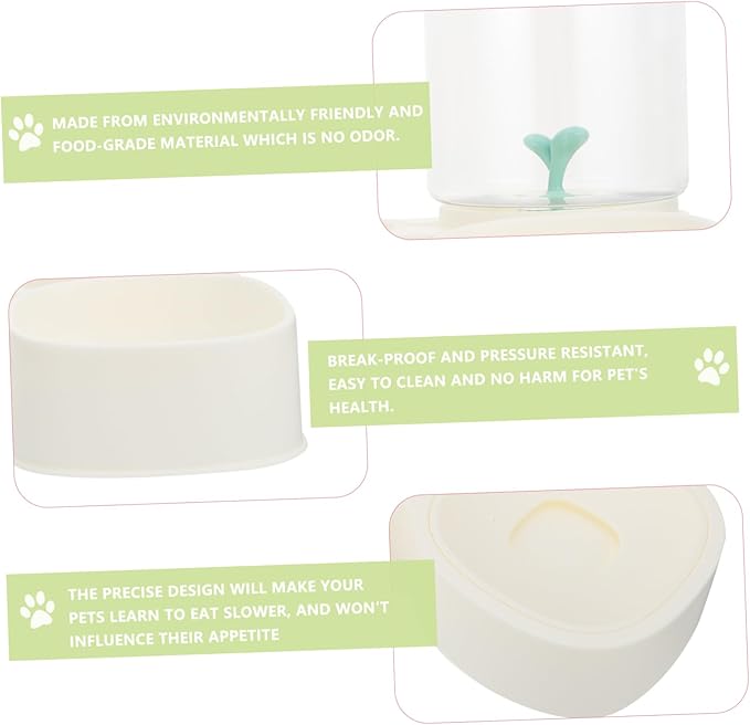 SUPVOX Automatic Pet Water Feeder and Skid Food-Grade Material Keep Health Safe