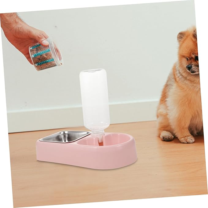 Dual Water Bowl Pet Fountain Automatic Cat Dog Water Feeder Pet Supplies