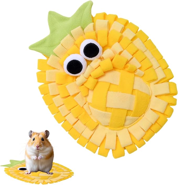 Pet Sniffing Mat - Interactive Foraging Toy, Puppy Slow Eating with Enrichment Pad, Dog Training with Nose Work Activity, Medium Large Breed with Indoor Play Use, Foraging Mat for Home Garden
