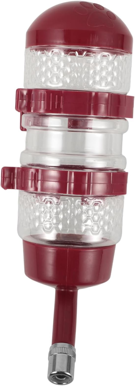POPETPOP 2pcs Dog Water Dispenser Automatic Pet Water Bottle for Cats and Dogs Hanging Flowing System Easy to Install and Clean Prevents Pet Hair from Getting Wet Large