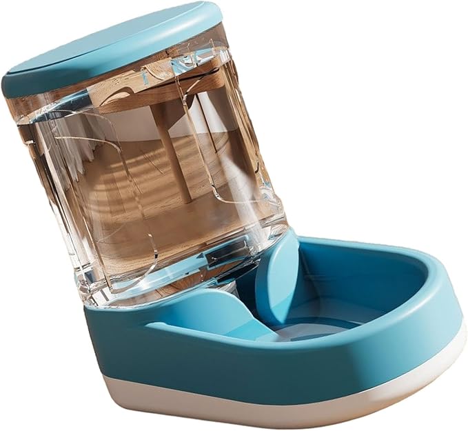 Thereisno 3.8L Pet Water Bowl Food Feeder Automatic Dog Feeding Bowl Water Dispenser Cat Drinking Bowl Food Container Pet Dishware Pet Feeder