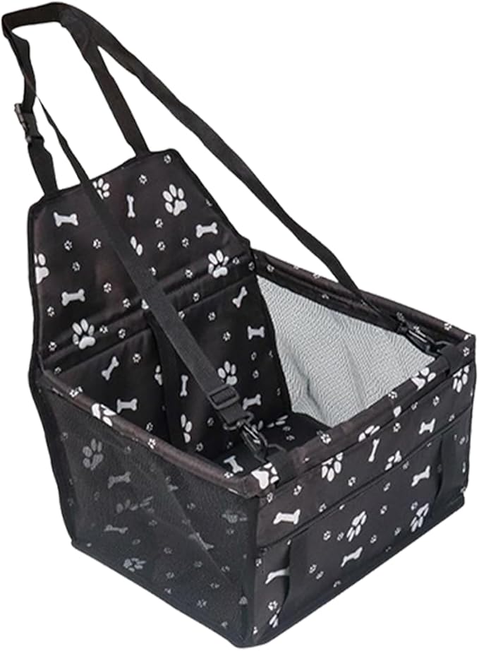 Dog Car Seat - Portable Pet Bag for Cats | Waterproof and Scratch-Proof Dog Car Seat | Pet Booster for Camping Road Trip City Driving Daily Commute Beach Park Family Trips Summer Outdoor Adventure
