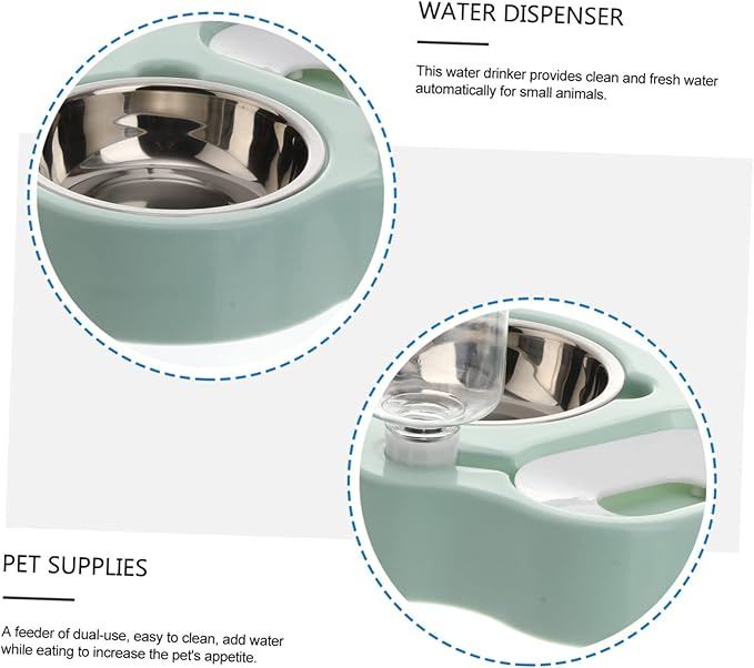 Automatic Pet Water Dispenser Cat Dog Feeder Bowl Capacity Refillable Water Fountain
