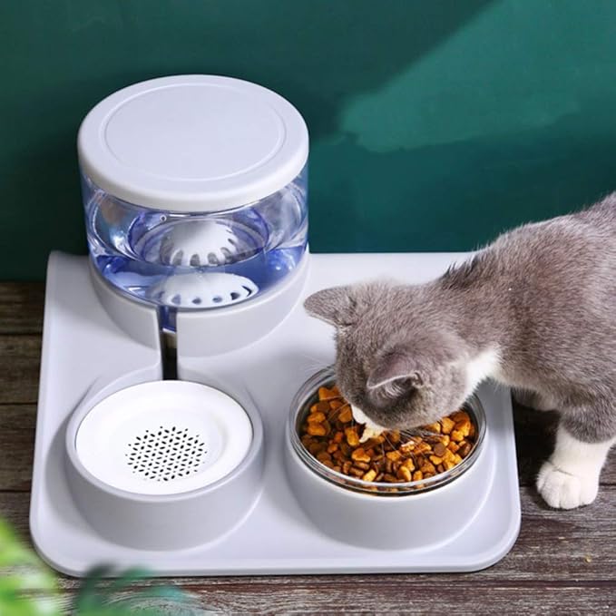 Balacoo Self-Filling Dog Water Bowl Pet Water Dispenser Automatic Feeder Large Capacity Easy to Clean