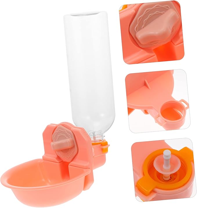Mipcase Safe Material Pet Water Fountain Dog Cat Bowl Automatic Feeder No Smell Easy to Clean
