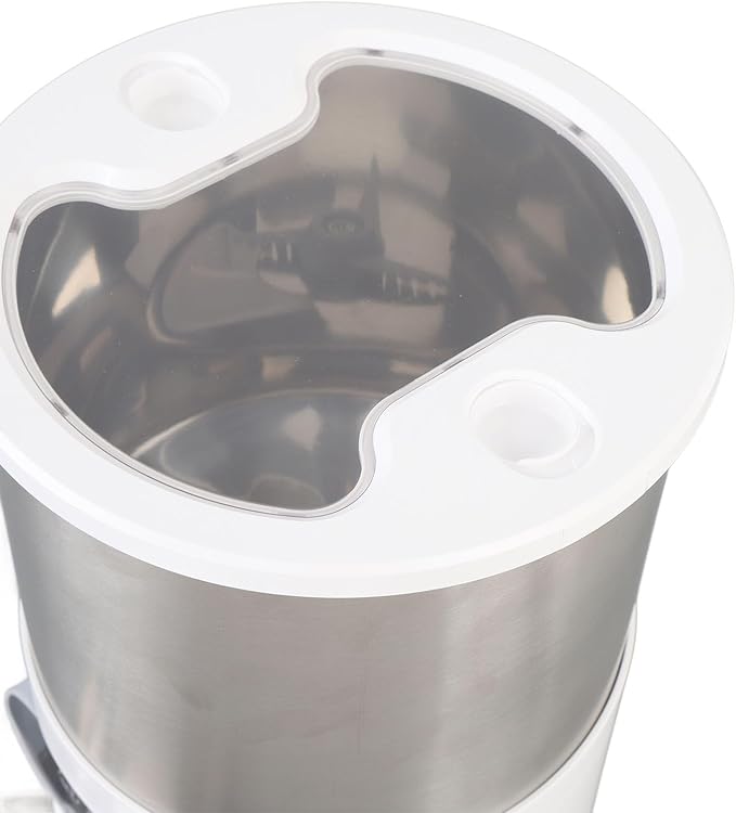 Pet Feeder, 4L Practical Double Bowls Stainless Steel Smart Dog Food Dispenser Multifunctional Large Capacity Automatic Timed Feeding Cat Feeder for Home