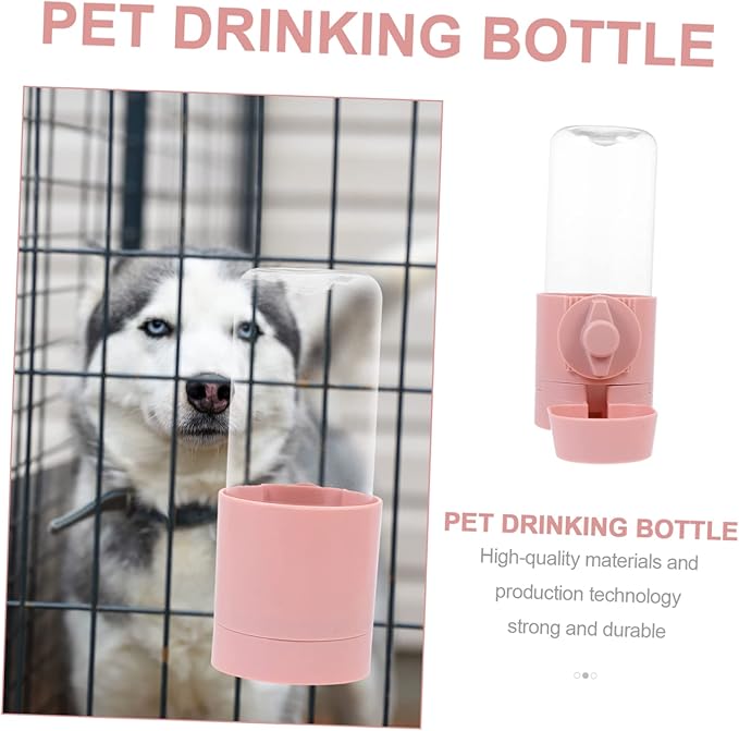 Mikikit Pet Water Feeder Hanging Drinking Fountain for Dogs Bowl Dispenser Material Automatic Water Flow Pet Drinking Supplies