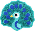 Fluffy Animal Face Snuffle Mat for Pets Interactive Nose Work Toy for Rabbits Hamsters Chinchillas and Dogs (V2)