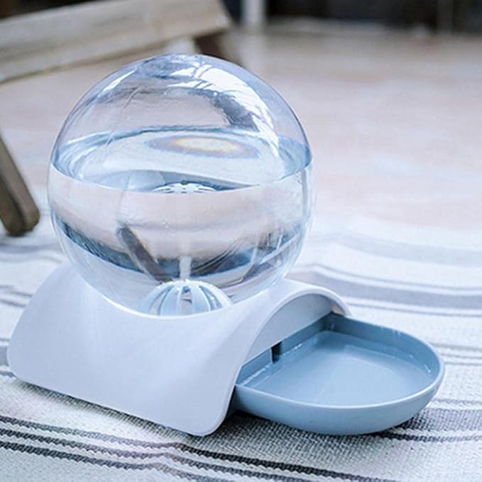 Pet Bowls Pet Automatic Feeder Dog Cat Drinking Bowl for Dog Water Drinking Cat Feeding Large Capacity Dispenser Cat Dog Green