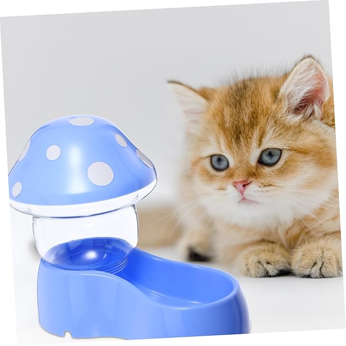 FRCOLOR Automatic Feeder for Cats Large Capacity Cat Food Dispenser Gravity Pet Feeder Bowl