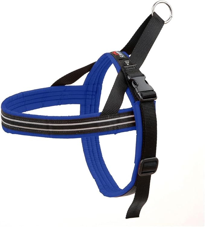 ComfortFlex Sport Dog Harness – No-Choke, Fully Padded, Non-Chafing Harness with Control Handle – Reflective, Lightweight, Adjustable for Active Dogs - XLarge, Mariner Blue