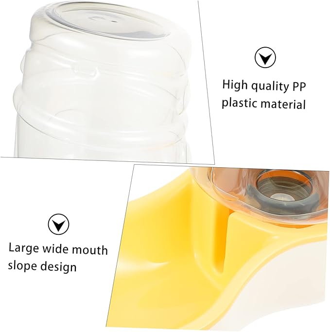 GALPADA 1pc Automatic Pet Water Feeder for Dogs and Cats Drinking Bowl Smooth for Pets Water Dispenser for Convenient Feeding