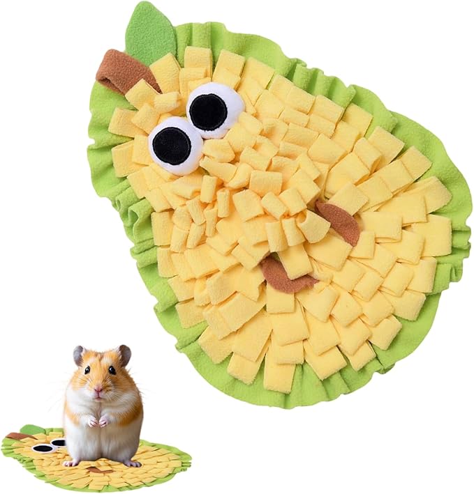 Pet Sniffing Mat - Interactive Foraging Toy, Puppy Slow Eating with Enrichment Pad, Dog Training with Nose Work Activity, Medium Large Breed with Indoor Play Use, Foraging Mat for Home Garden