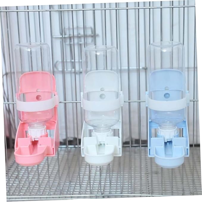 Sosoport Dog Automatic Water Dispenser Pet Feeder Cat Water Feeder Dog Drinking Tool White