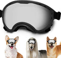 Dog Sunglasses with Adjustable Strap, UV Protection, Winproof Puppy Sunglasses, Suitable for Dogs Eyes Protection,Soft Dogs Goggles