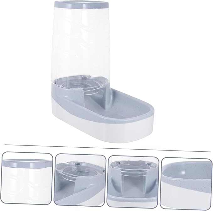 Yardwe Automatic Pet Feeder Compact Food Dispenser Pet Supplies Container for Cats Dogs