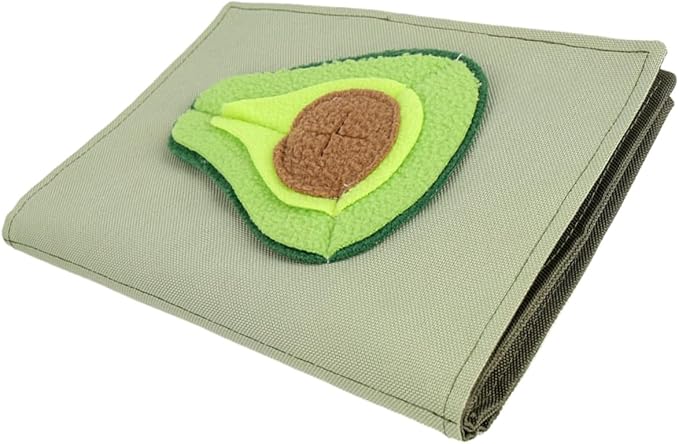 ibasenice Interactive Dog Feeding Book Toy Pet Food Dispenser Blanket for Nose Work Training Durable Soft Engaging Puzzle for Mental Stimulation Design for Fun