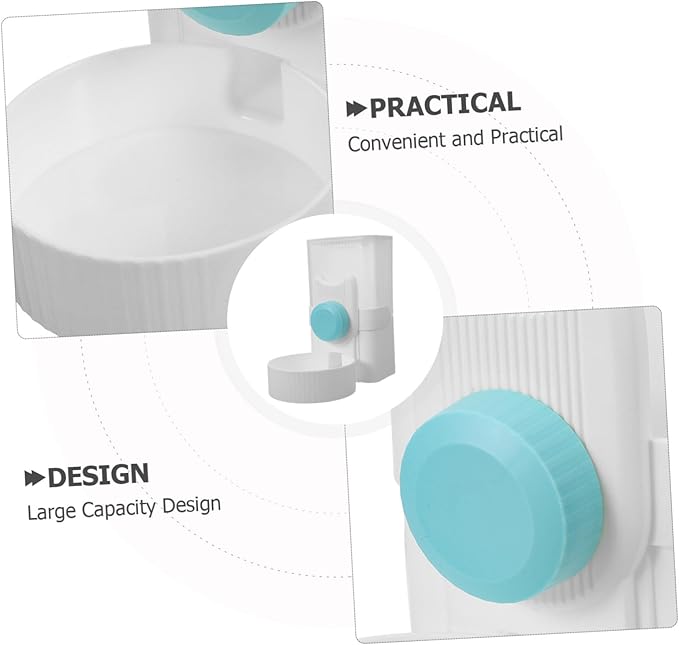 Automatic Pet Water Feeder Cage Hanging Dog Water Bottle Secure Design for Pets Easy Install Spill Hydration for Dogs and Cats