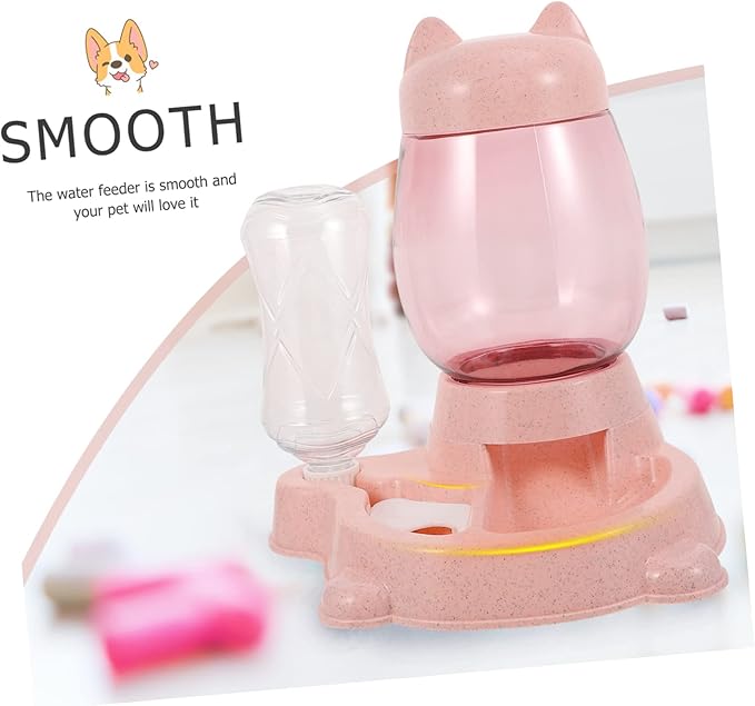 1pc Automatic Pet Water Dispenser Cat Feeder Compact Sturdy Design Non- Base for Dogs and Cats Prevents Spills for Home Use