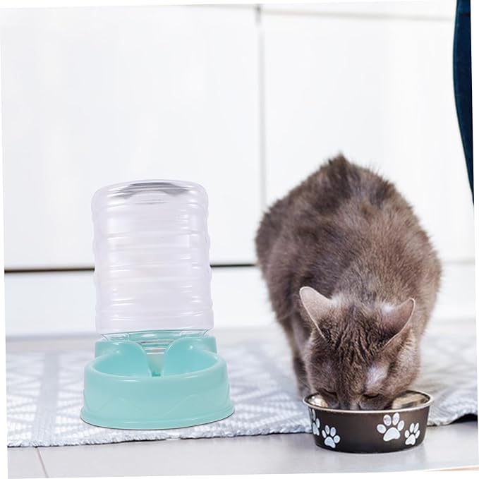 HANABASS Automatic Pet Feeder Water Bowl Cat Dog Dispenser Feeder Dish Removable Dispenser