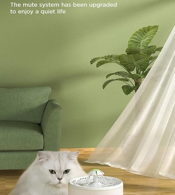 Liusj JUnst Cat Water Dispenser Automatic Water Feeding pet Dog Water Dispenser cat Drinking Water Mobile Water Feeder,for Dogs Cats Small Animals