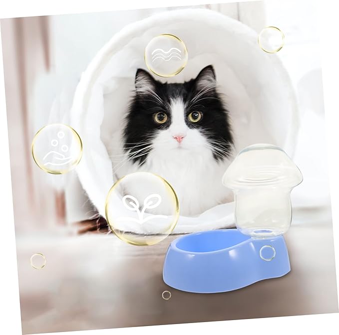 BESPORTBLE Pet Water Bowl Automatic Feeder for Dogs Large Capacity Slow Eating Bowl