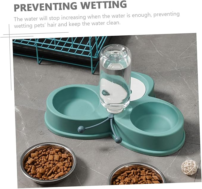 MERRYHAPY Automatic Dog Waterer Feeder Pet Water Dispenser for Kitten Puppy Cat Accessory Sturdy Safe Design
