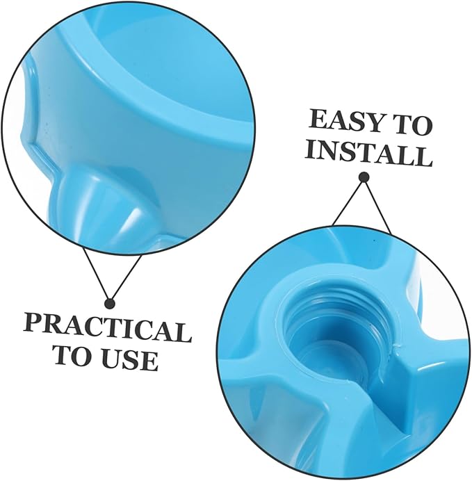 Dog Water Dispenser with Dual Bowls Automatic Pet Feeder for Dogs Cats Self Watering System with Material Compatible with Water Bottles for Puppies and Kittens