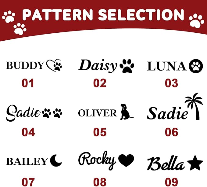 Custom Dog Beanie with Embroidered Name, Personalized Dog Santa Hat for Dog & Cat, Pet Winter Hat for Small Medium Large Dogs Cats