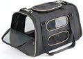 Gen7Pets Commuter Pet Carrier & Car Seat Black