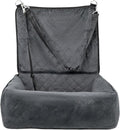 Dog Car Seat, Effortless Cleaning, 61x51x51cm, Puppy Travel Carrier, Automotive Pet Booster, Vehicle SUV Truck Seat, for Road Trip Outdoor Daily Commuting