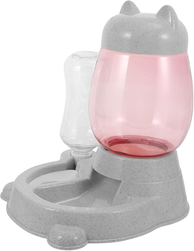 SUPVOX Automatic Cat Water Dispenser Pet Feeder Food Container Slip Break-Resistant Easy to Clean